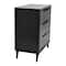 Hello Honey® 37.5" Yume Mid Century Modern Solid Wood 3-Drawer Dresser Chest